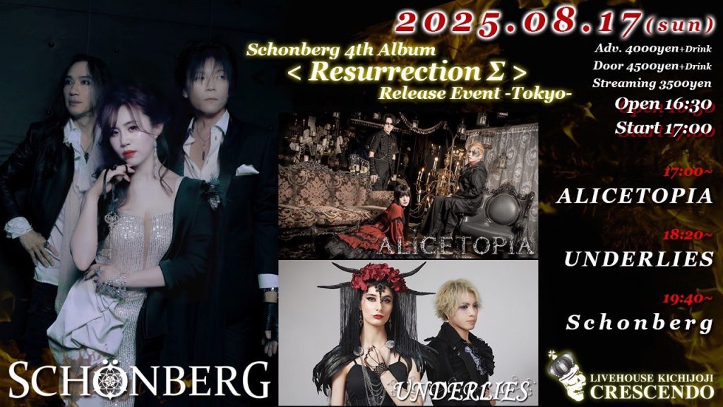 ALICETOPIA8/17出演ライブ